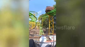 Man rides 55 rollercoasters in just one week - breaking world record