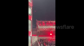 Argentina: Fans Clash During Universidad de Chile and Independiente Match in Buenos Aires