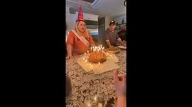 Birthday fail: Woman's hair catches fire when she blows candles on her birthday