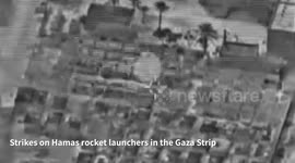 Palestine: Strike on Hamas Rocket Launchers in Gaza Strip