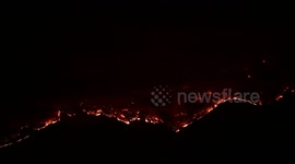 US: Wildfire forces evacuations in Napa County, California