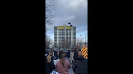 The jaw-dropping moment Hexham House turned into dust and rubble following controlled explosion