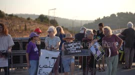 Israel: Demonstrators in Jerusalem protest Israeli genocide and starvation in Gaza