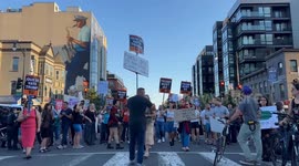'Free DC' demonstration held in Washington to demand withdrawal of National Guard