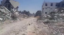 Northern Gaza Hospital and Surroundings in Ruins After Israeli Strikes