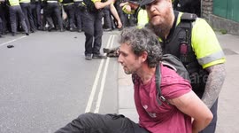 Pro-Migration Activists Arrested in Bristol Clashes at Anti-Illegal Migration Protest