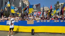 Ukrainians in Istanbul demand release of prisoners of war
