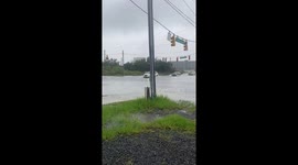 US: Heavy Rain Triggers Flooding in Charleston, South Carolina 2