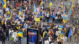 Ukraine Independence Day Rally, Sydney, Australia