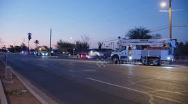 US, Phoenix: Phoenix Crash Triggers Hours Long Power Outage