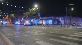 US, Los Angeles: West Hollywood Stabbing Victim