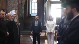 Ukraine: Independence Day prayer service held at Ukraine's St. Sophia Cathedral