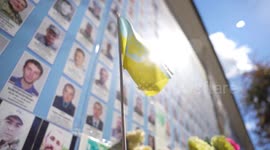 Ukraine commemorates fallen soldiers on 34th Independence Day