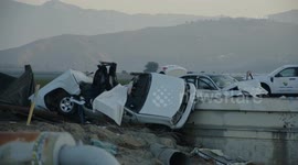 US, Los Angeles: El Rio Double Fatal Crash