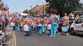 Sittingbourne summer carnival in Kent, UK