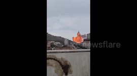 Yemen: The moment of Israeli airstrikes in Sanaa, Yemen today
