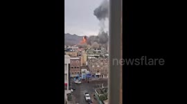 Yemen: Israeli warplanes have hit several sites in Yemen’s capital, Sanaa, including an area near the presidential palace and an oil depot