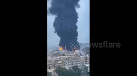 Yemen: Huge plume of smoke rises in Yemen after Israeli airstrike hits Houthi oil facility