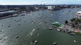 Netherlands: World’s largest maritime festival draws millions to Dutch capital