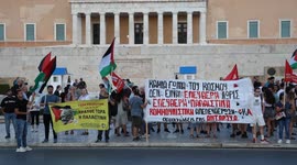 Pro-Palestine protest held in Athens against Israel’s attacks on Gaza