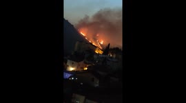 Spain: Forest Fire Breaks Out Near Granada City, Forcing Highway Closure 4