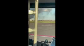 Netherlands: Massive Warehouse Fire Erupts Near Amsterdam Schiphol Airport