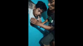 Neighbours rescue newborn baby abandoned in gap between two homes