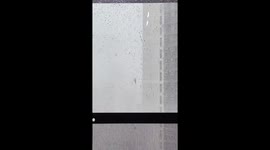 High-rise window cleaners left hanging as storm hits as they work