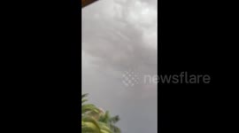 US: Gloomy Skies and Rainfall in Mesa, AZ