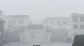 China: Strong winds, hailstorms batter Jiujiang in China's Jiangxi Province, no casualties reported