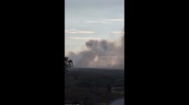 Moorland Fire, Fylingdales. Whitby.
