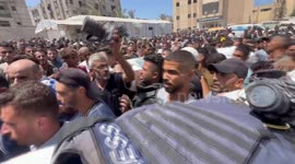 Funeral prayer held for four journalists killed in Israeli strike on Nasser Hospital (2)