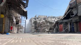 MOMENT: Israeli strike hits residential area in Gaza