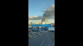 Netherlands: Massive Warehouse Fire Erupts Near Amsterdam Schiphol Airport 2