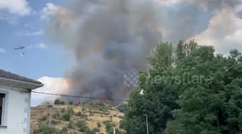 Spain: Level 2 Wildfire Forces Evacuations in Garaño, León