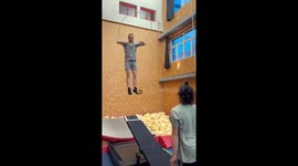 Acrobatics with hoop tricks in Sainte-Croix, Switzerland