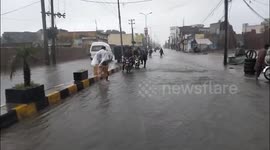 Pakistan: Shakargarh Flooded: 24 Hours of Non-Stop Rain Turns City Into a Lake