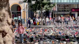 Netherlands: Utrecht Memorial Protest for Gazas Children