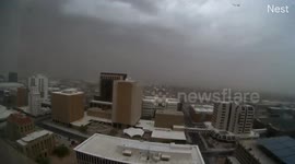US: Powerful dust storm envelops Phoenix, Arizona