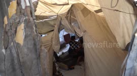 Bedridden Palestinian mother struggles to look after children after losing 3 family members