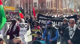 Australia: Thousands Rally in Melbourne Against Arms Trade with Israel