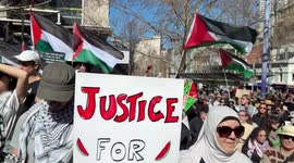Australia: Melbourne Protesters Urge Albanese Government to Halt Arms Trade with Israel