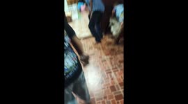 Whopping king cobra found curled up beside family's bed