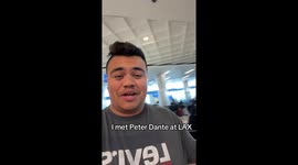 Meeting Peter Dante at LAX