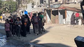 Palestinians face renewed forced displacement in northern Gaza amid Israeli strikes