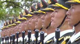 China: A glimpse into China's V-Day parade training base in Beijing