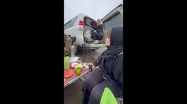 Earthquake Interrupts Picnic in Kamchatka, Russia