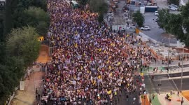 Israel: Hundreds rally in Tel Aviv demanding release of Israeli hostages