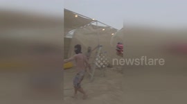 US: Severe Dust Storm Strikes Burning Man Festival On First Day