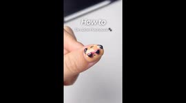 Nail artist paints intricate Pochacco with tiny magnetic sunglasses- gains over 3 million views on Instagram